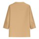 thumbnail image 3 of Tops de Color Sólido para las Mujeres Camisa de Botón Casual 3/4 Manga Cuello Redondo Tops de Lino para las Mujeres Primavera Verano, 3 of 7