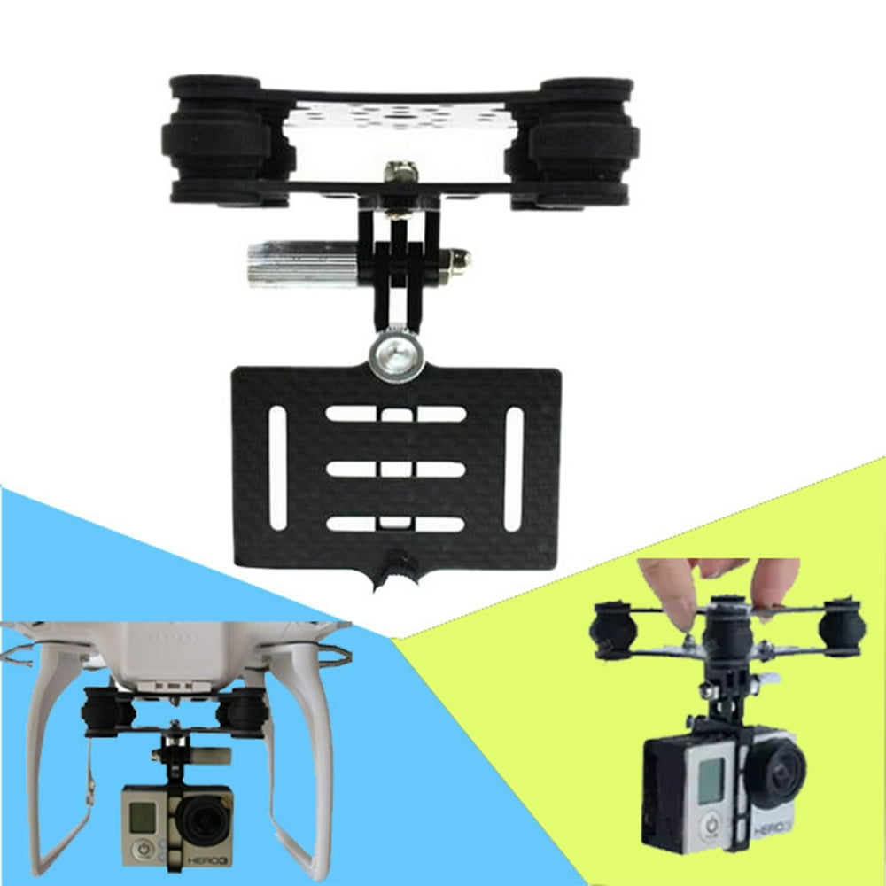 Antivibration Carbon Shock Absorption Plate Camera Gimbals Mount for