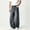 B_ Blue, variant on YLSDY Men's Baggy Wide Leg Jeans, Button Waist, Classic Pockets, Loose Fit Denim Trousers for Streetwear & Casual Dark Blue M