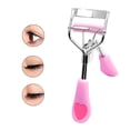 thumbnail image 3 of Eyelash Curler Stainless Steel with Brush Mascara Muffle False Eyelashes Accessory Best Professional Tool for Lashes Curls, Blue Handle Rose Heart, 3 of 6