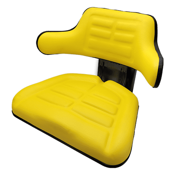 PJ-11 New Aftermarket Yellow Seat for Many John Deere Specific Tractor Models