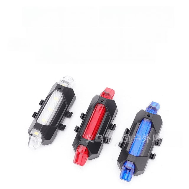 Luz trasera para bicicleta, recargable vía USB, luz trasera para bicicleta de montaña, luz de advertencia para bicicleta de carretera, luz trasera 918 para conducción nocturna