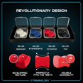 thumbnail image 2 of czcpp-Jaw Exerciser pour Hommes & Femmes - 4 Niveaux de Résistance (8 Pcs) Tablettes en Silicone pour Débutants, Intermédiaires & Utilisateurs Avancés - Entraîneur de Mâchoires & Shaper de Mâchoires (4 Niveaux - Nouvelle Génération), 2 of 4