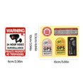 thumbnail image 3 of TRINGKY Vehicle Safety Warning Sticker Noticeable Car Monitoring Modification Sticker, 3 of 8