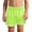 swimsuit 229#Green, variant on Swim Trunks Boys Summer Double Layered Solid Color Drawstring Waist Swimsuit Casual Swimming Surfing Beach Kids Swim Shorts