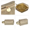 thumbnail image 3 of Unique Bargains 1 Pc Women Portable Travel Cosmetic Bag for Vacation Outdoor Activities Khaki Flannel, 3 of 3