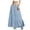 Blue, variant on Women's Long Maxi Skirt 2026 Boho Flowy Flared Ruffle Skirts Beach Vacation Going Out Outfits (Green, M)