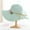 Light Green, variant on New Fashion Spring Summer Hat Women Handmade Flower Band Wide Brim Hat Ladies Beach Cap Packable Floppy Beach Sun Hat