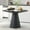 Black, variant on Harper & Bright Designs Black Round Dining Table, Modern Wood Kitchen Table for Dining Room and Living Room