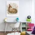 thumbnail image 4 of Stupell Industries Eclectic Daisy & Wildflower Fawn Canvas Art, 36 x 48, by Fab Funky, 4 of 8