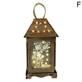 thumbnail image 2 of PENGXIANG Wooden LED Handheld Lantern Display Mold Night Light Christmas Decor Lamp Gift, 2 of 9