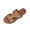 Brown, variant on Non-Slip flat sandals for women Flat Arch Open Toe Slide Flat Heel flat sandals for women