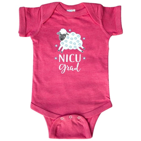 

Inktastic NICU Grad Baby Boy Lamb Gift Baby Boy Bodysuit