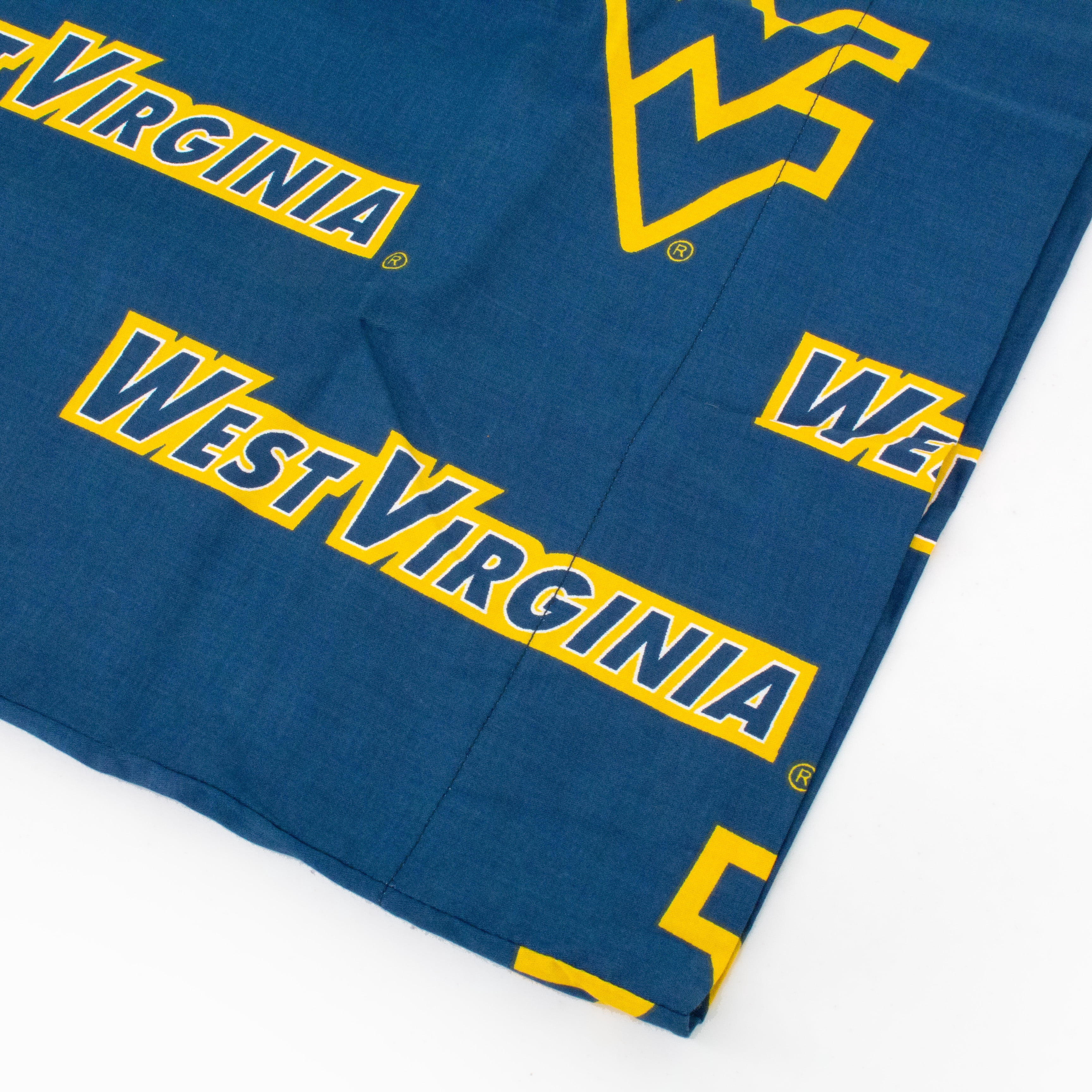 West Virginia Mountaineers Pillowcase Pair, Standard, 20" x 30" (2 Standard Pillowcases)