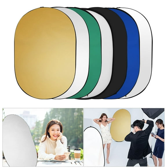Reflector,Outdoor With Carry 24 * 35inch Collapsible Studio Outdoor * 24 * 60 * 24 Silver White Collapsible 35inch Silver White Buzhi Stand Mewmewcat 60