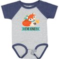 thumbnail image 3 of Inktastic 1st Birthday Woodland Fox 1 Year Old Boys or Girls Baby Bodysuit, 3 of 5