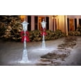 thumbnail image 3 of Haute Decor 48 in. Christmas LED Lamppost Christmas Decoration, 3 of 5