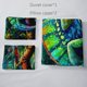 thumbnail image 5 of Juego de funda nórdica King Size,Tropical Rain Forest Camaleón Juego de cama para, 5 of 8