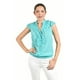 thumbnail image 1 of Blusa con detalle de olan Roman Fashion / Juvenil, 8049 (Menta) verde claro M, 1 of 4