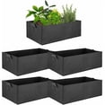 thumbnail image 1 of Lightweight Raised Garden Bed, Vegetable Grow Bags Reusable Breathable Planting Container with Strong Handles for Instant Decoration Indoors & Outdoors, Heavy Duty Square Plant, 1 of 5