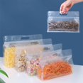 thumbnail image 3 of Contenedores de silicona para almacenamiento de alimentos frescos, bolsa reutilizable a prueba de fugas, con cierre de cremallera, envoltura fresca, 3 of 4