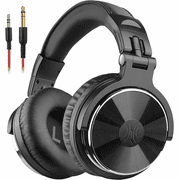 OneOdio Wired Over-Ear Headphones Studio Monitoring and Mixing DJ Stereo Headphones for Computer Recording Podcast Keyboard Guitar Laptop, Black