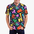 thumbnail image 1 of Bingfone Colorful Air Balloons1 for Men's Button-down POLO Shirts, Quick-drying Shirts and T-shirts for Summer, Suitable for Vacation and Business-4X-Large, 1 of 6