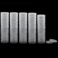 thumbnail image 3 of Cápsulas de Monedas con Forma forma forma forma de 200 Piezas, Cápsulas de Monedas de Plástico para Almacenamiento Hugo Soporte para cápsulas de monedas, 3 of 10