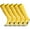 5-Pair Yellow, variant on APTESOL Knee High Soccer Socks Team Sport Cushion Socks for Boys Girls Men Women [3-Pair Black,M]