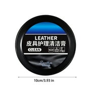 Cleaning and Care Cream & Cleaning Paste for Leather Care,Multi-Purpose Leather Cleaner for Automotive Interiors,Leather Cleaning & Conditioning Cream,Leather Care Paste (3Pcs)
