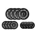thumbnail image 1 of HAJEX Ensemble de Plaques de Poids Rondes en Fonte Standard 1 Pouce - Ensemble de 70LB - (2.5LB, 5LB, & 10LB), 1 of 1