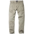 thumbnail image 2 of Pantalones chinos a juego, cónicos, 100% algodón, para hombre Apricot 32, 2 of 5