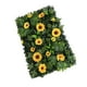 thumbnail image 5 of Panel de pared de césped artificial con flores Panel de pared verde Panel de pared de flores para Girasol, 5 of 9