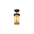 thumbnail image 5 of Meyda Tiffany 152231 Overbrook 1 Light Semi-Flush Ceiling Fixture - Cafe Noir, 5 of 6