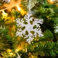 thumbnail image 4 of FAMTKT Christmas Ornaments Christmas Hanging Decorations Christmas Glitter Pendant Decoration Diy Christmas Tree Decoration Small Pendant Christmas Window Decoration Ornaments on Clearance, 4 of 6