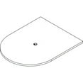 thumbnail image 3 of Lorell Prominence 2.0 Half-Racetrack Conference Tabletop Mahogany Racetrack, Laminated Top - 60" Table Top Width x 48" Table Top Depth x 1.50" Table Top Thickness - Assembly Required, 3 of 7