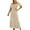 Beige dresses for women, variant on Baikeli Prime Dresses for Women Maxi Dresses for Women 2024 Square Neck Sundress Ruffle Puff Sleeve Outfits High Waist Dresses Slim Fit Beach Dress 2024 Dresses for Women