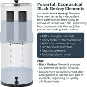 Berkey Authentic Black Berkey Elements BB9-2 Filters for Berkey Water Systems (Set of 4 Black Berkey Elements)