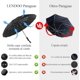 thumbnail image 4 of Amorosa Paraguas Plegable de Automático Soleada y Lluviosa Protección UV para Hombres Mujeres Negro, 4 of 7