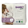 Bambo Nature Baby Diapers, Disposable, Eco-Friendly Diapers, Size 2, 7-13 lbs, 32 Count, 3 Packs, 96 Total