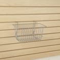 thumbnail image 2 of Econoco BSK17-EC 12 x 6 x 6 in. Narrow Basket  Epoxy Chrome - Semigloss  Pack of 6, 2 of 4