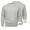 Gray, variant on safuny Men's Winter Thicken Shirts 2 Pack Big&Tall Fashion Long Sleeve Basic Tops Solid Color Thermal Pullover Workout Crew Neck Sweatshirts Casual Beige L