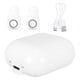 thumbnail image 1 of Compact TWS Headphones For Sports And Daily Use In White With Heavy Bass Sound Transmission Pair, 1 of 3