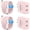 Pink, variant on 45W Fast Charging Block Dual USB-C Port, 10FT Type-C Cord, for iPhone 17 16 15 Pro Max Samsung S25 S24