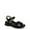 Black, variant on SOUL Naturalizer Womens Emma Sandal - Medium & Wide Width