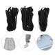 thumbnail image 2 of Cuerda Elástica, Ropa Elástica, Duradera 0,6 Cm 10 M/32,8 Pies 3 Bolsas Ropa Deportiva Pantalones, Puños, Para Ropa,, 2 of 8