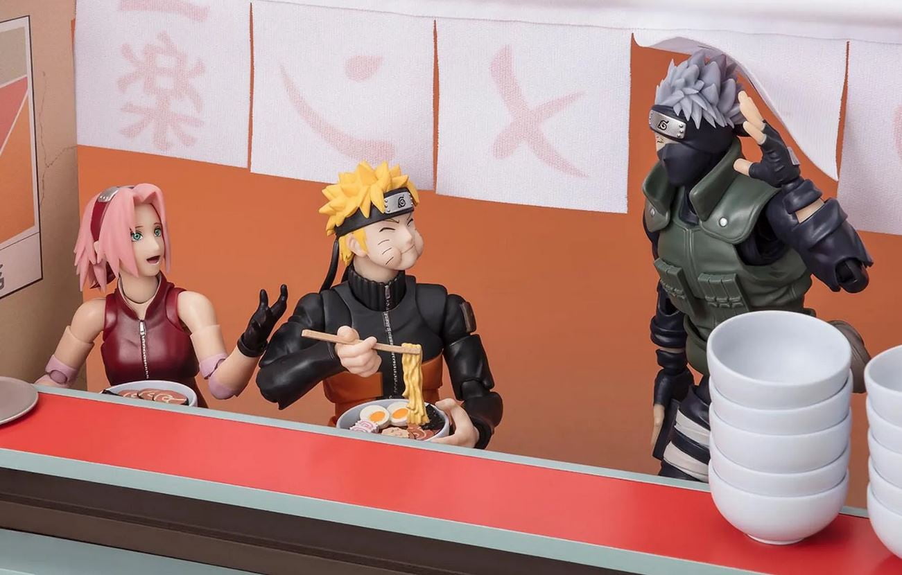 TAMASHII NATIONS - Naruto - Ichiraku Ramen Set S.H.Figuarts Action Figure