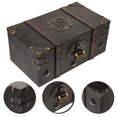 thumbnail image 3 of Shisuyan Travel Small Jewelry Case Grey Wood 1Set, 3 of 8