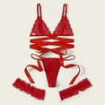 thumbnail image 4 of uublik Lingerie Set for Women Sexy Naughty Bodysuit Sexy Naughty Plus Size Babydoll Lace, 4 of 5