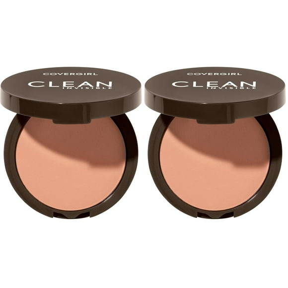 Polvo prensado Covergirl Clean Invisible Vegan Medium, 10 g